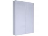 Prześcieradło bawełniane bez gumki silver 220x210 cm serbrny